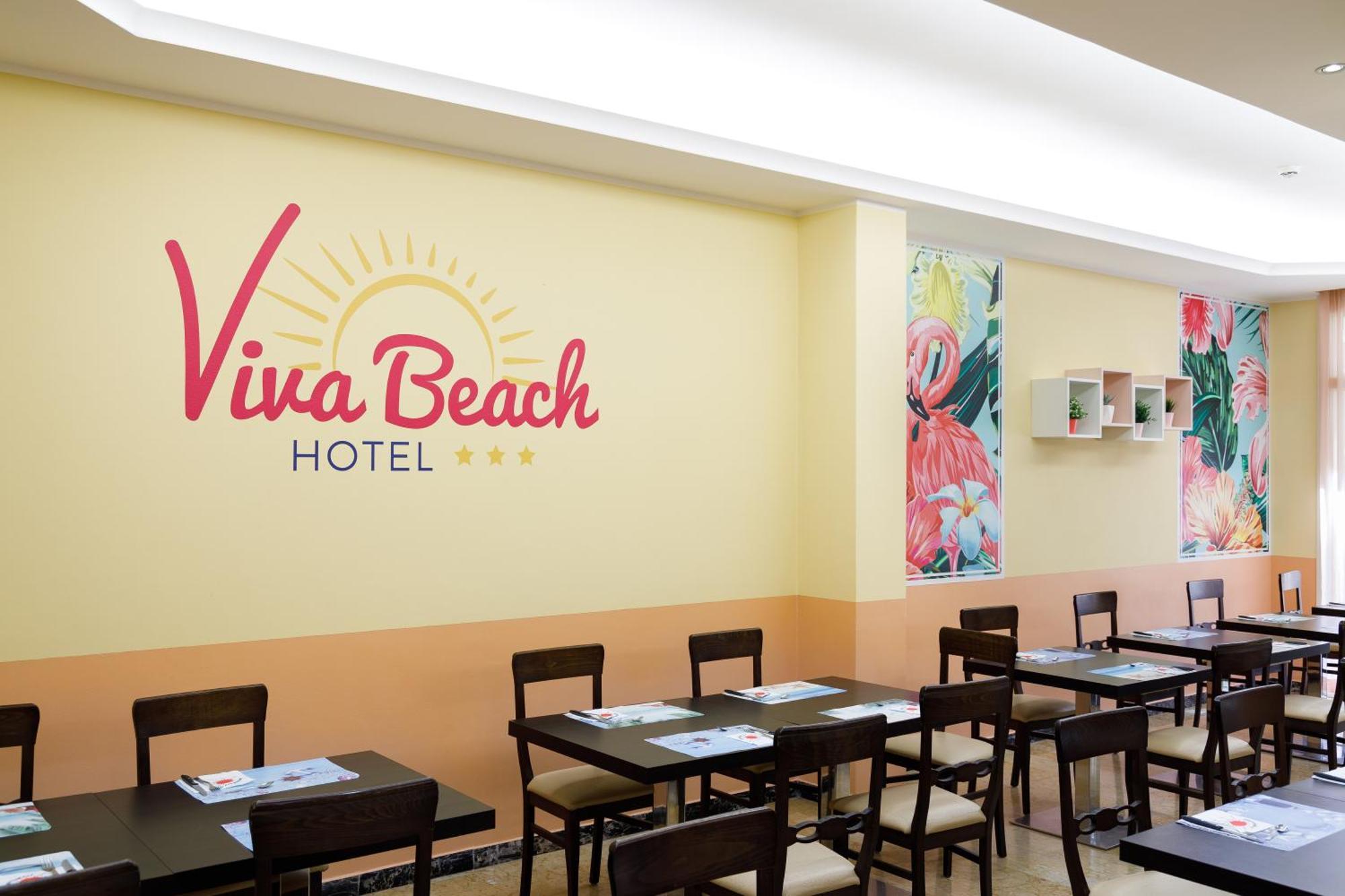 Viva Beach Hotel Rimini Bagian luar foto